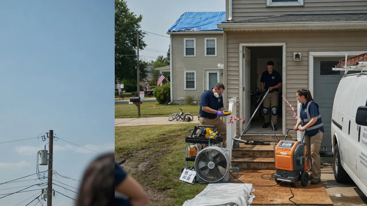 Water Damage Repair in Sangerville, ME near me